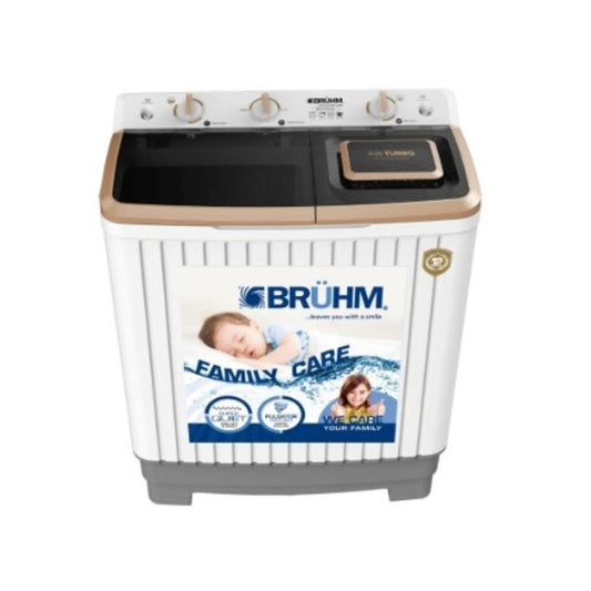 Bruhm 12KG Semi-Automatic Twin Tub Washing Machine BWT-120H