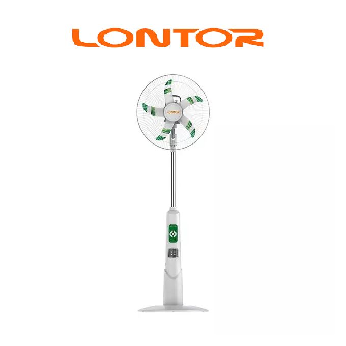Lontor 16 inch Rechargeable Standing Fan 5-Paddle CTL-CF034R-16-C