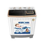 Bruhm 12KG Semi-Automatic Twin Tub Washing Machine BWT-120H