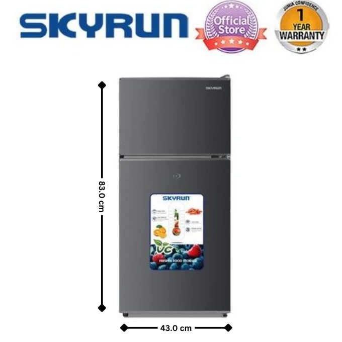 Skyrun 90L Single Door Refrigerator BCD-90J