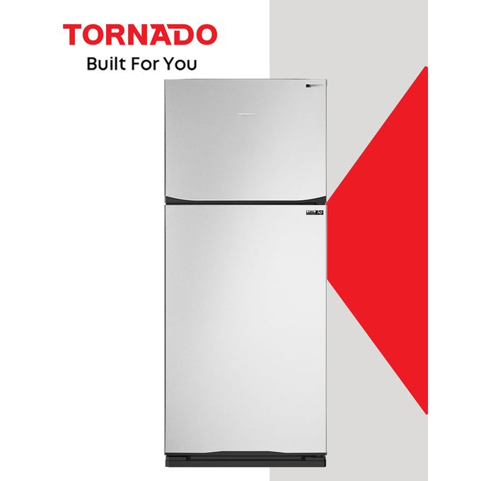 Tornado 396L Inverter No Frost Refrigerator Silver RF-480TV-SL