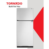 Tornado 396L Inverter No Frost Refrigerator Silver RF-480TV-SL